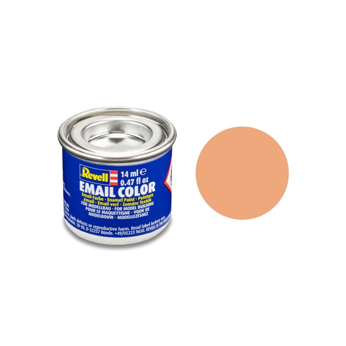 Enamel 14 ml. flesh, mat