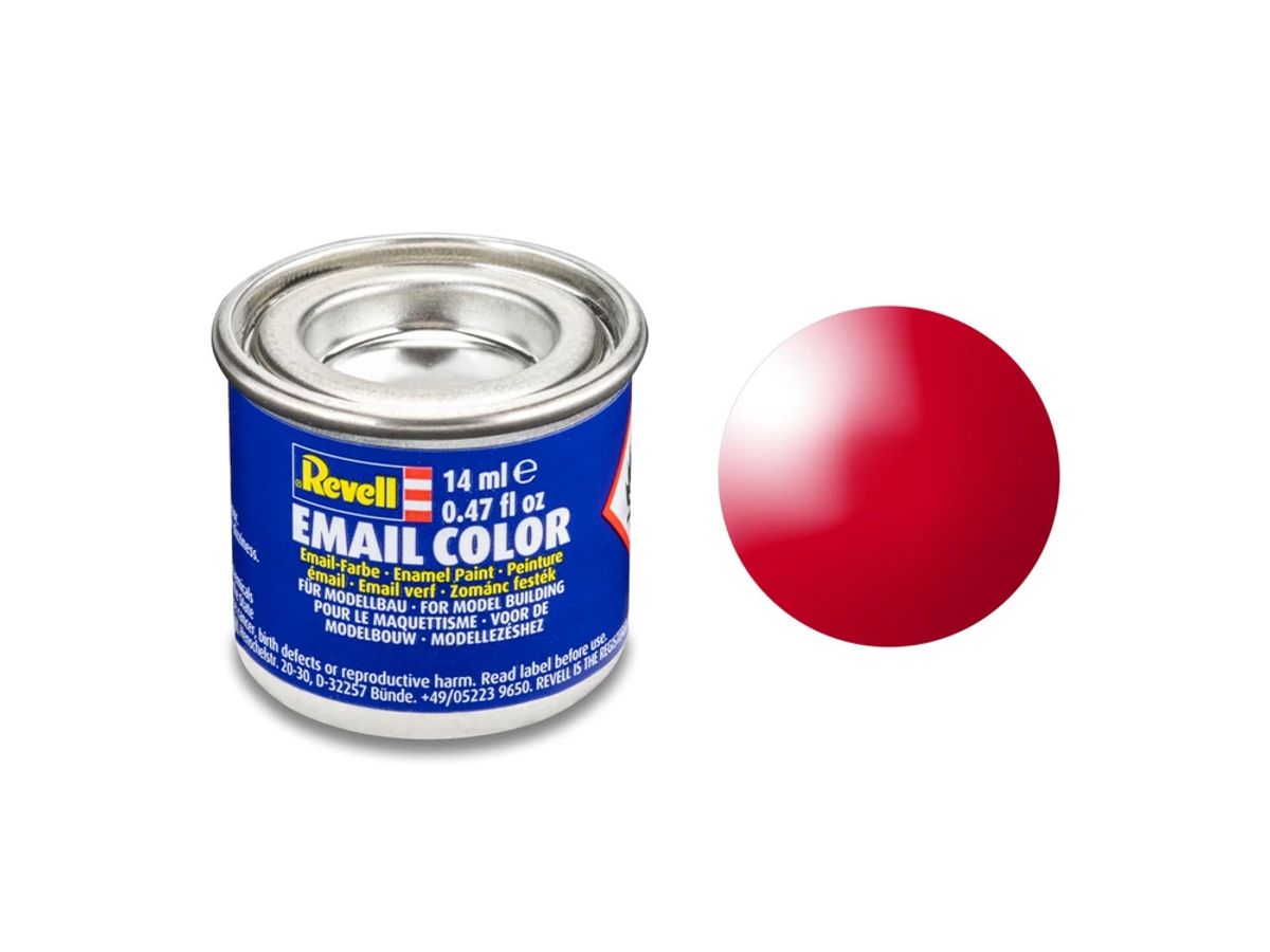 Enamel 14 ml. italian red, gloss