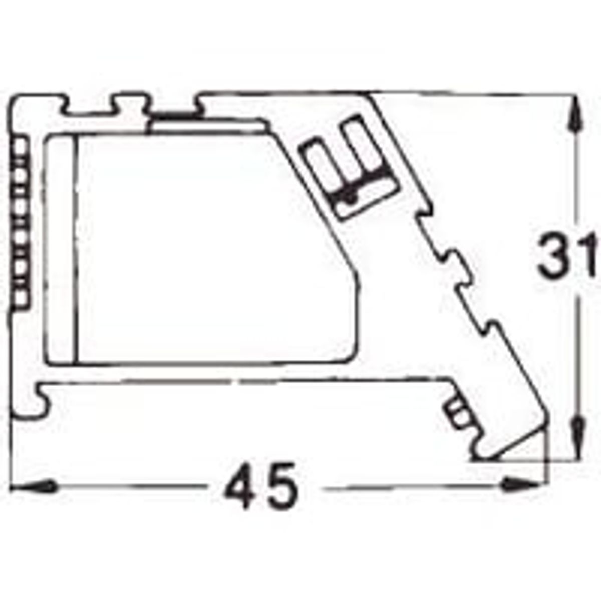 Endevinkel EW35 for TS35