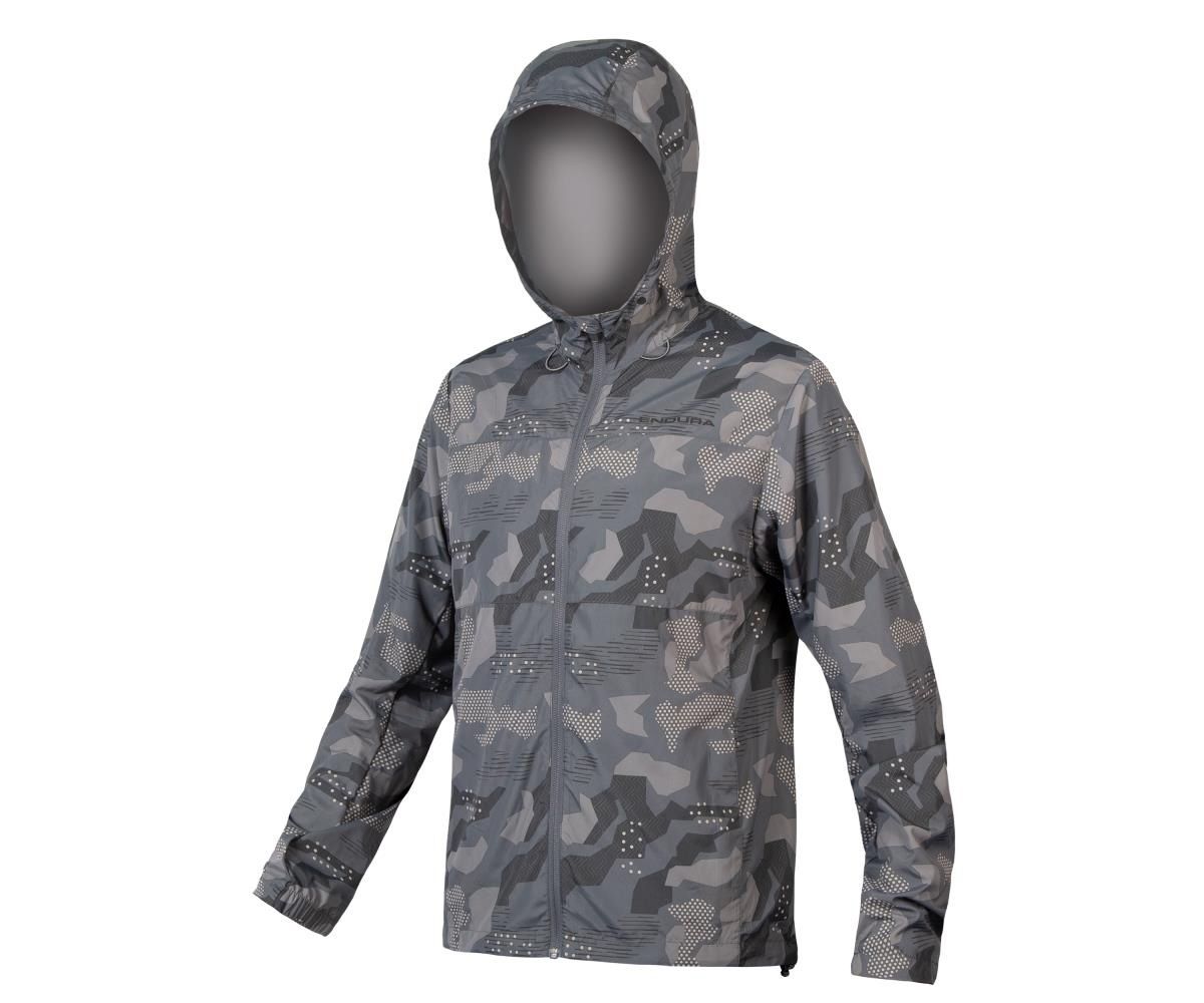 Endura Hummvee Windproof Shell Jacket - GreyCamo