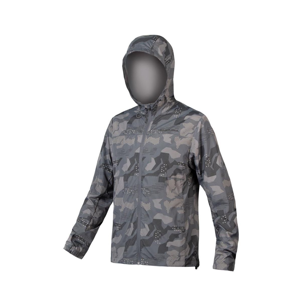 Endura Hummvee Windproof Shell Jacket - GreyCamo