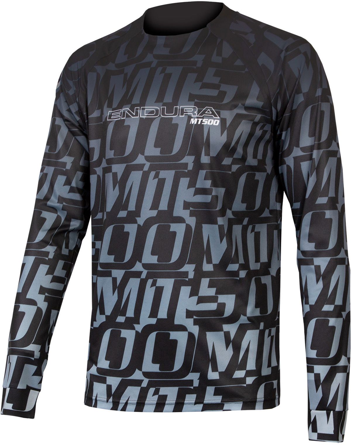 Endura MT500 L/S Print Tee LTD - Sort