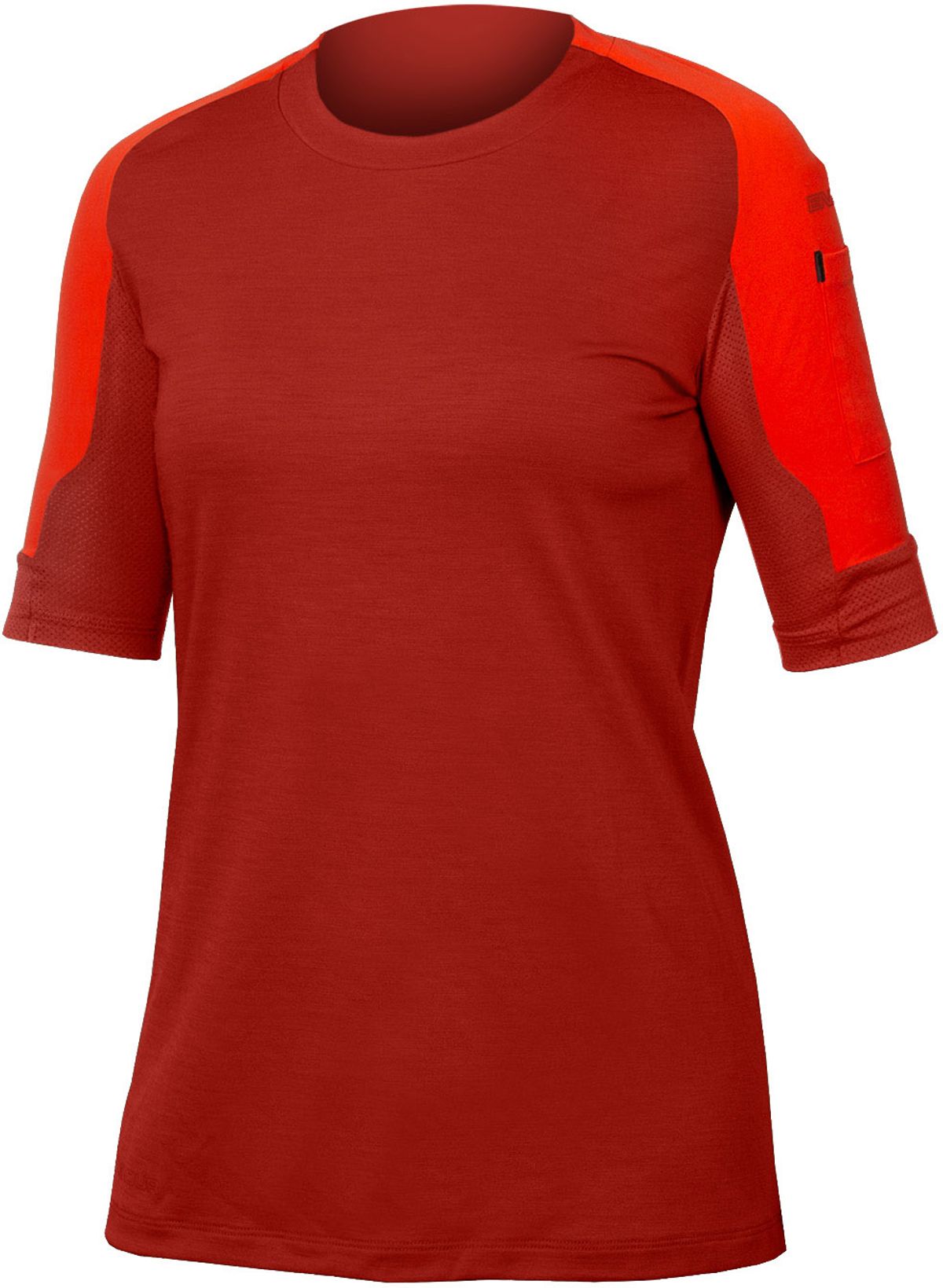 Endura Women's GV500 S/S Gravel/MTB Jersey - Cayenne