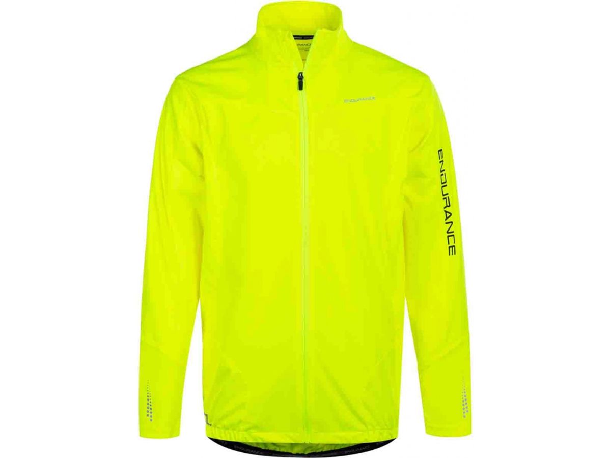 Endurance Cluson Membrane - Cykeljakke m. lange ærmer - Herre - Safety Yellow - Str. S