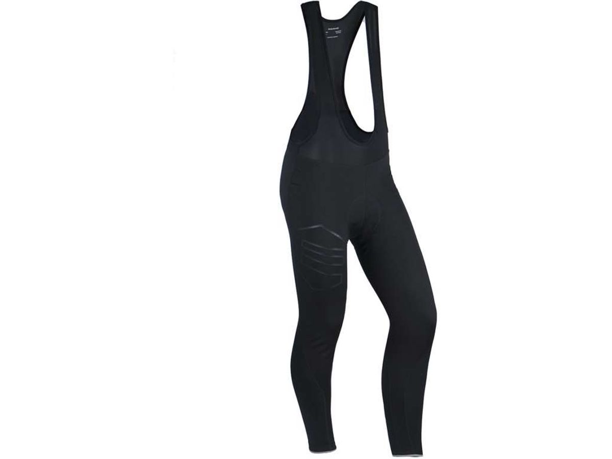 Endurance Gorsk Full Windblock XQL - Cykeltights lange m. seler - Herre - Black - Str. S