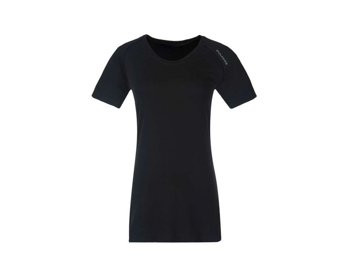 Endurance Halen Seamless - T-shirt m. korte ærmer - Dame - Dark grey - Str. S/M