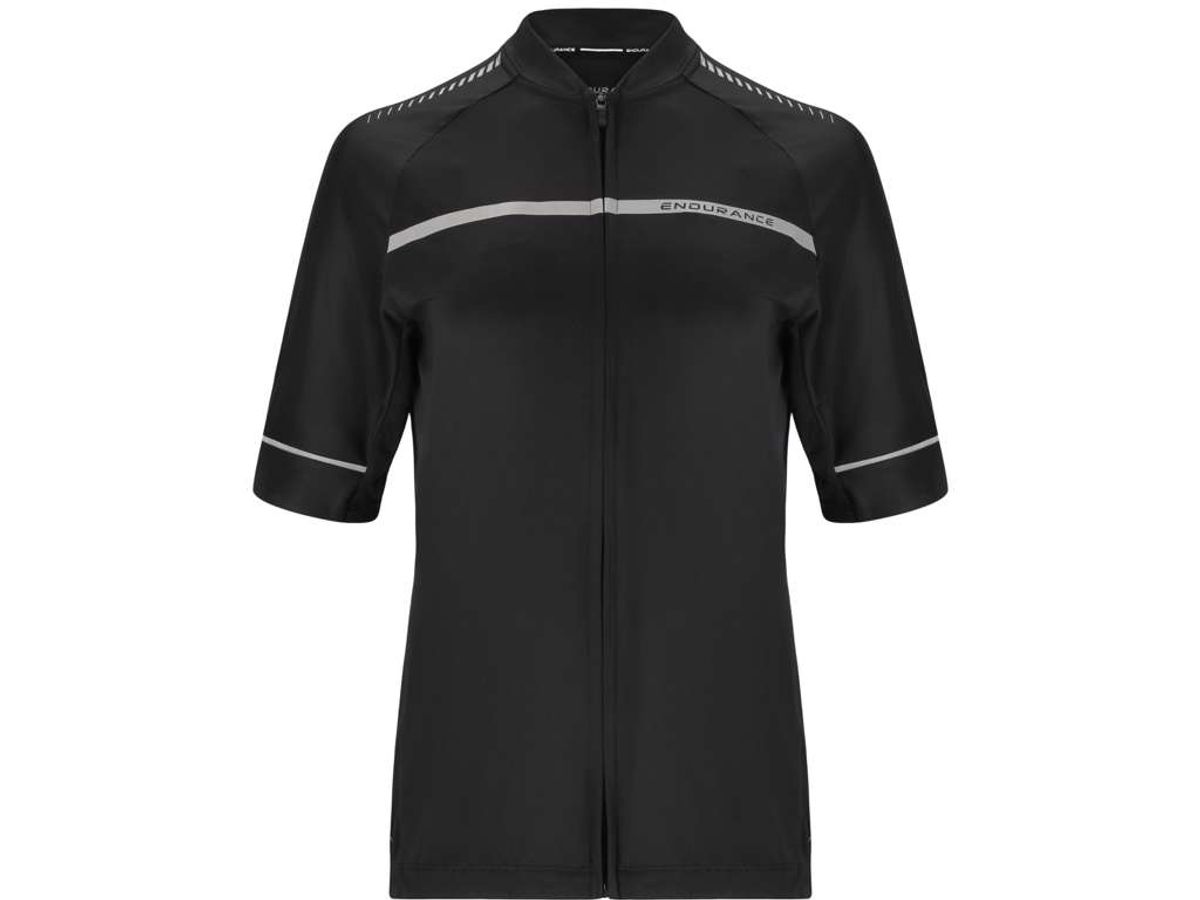 Endurance Jackie - Cykel/MTB Bluse - Kort ærmet - Dame - Sort - 36