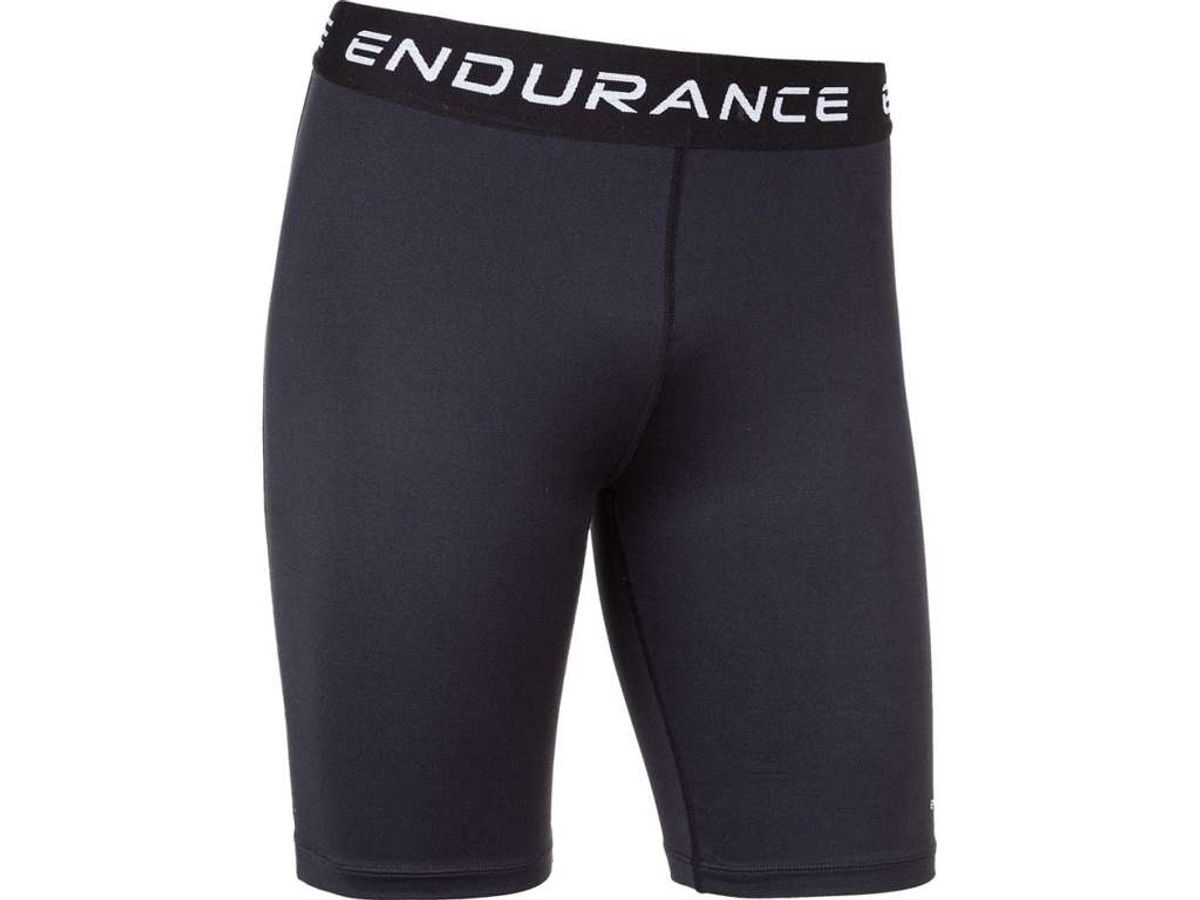 Endurance Power Short - Løbetights - Herre - Black - Str. 2XL