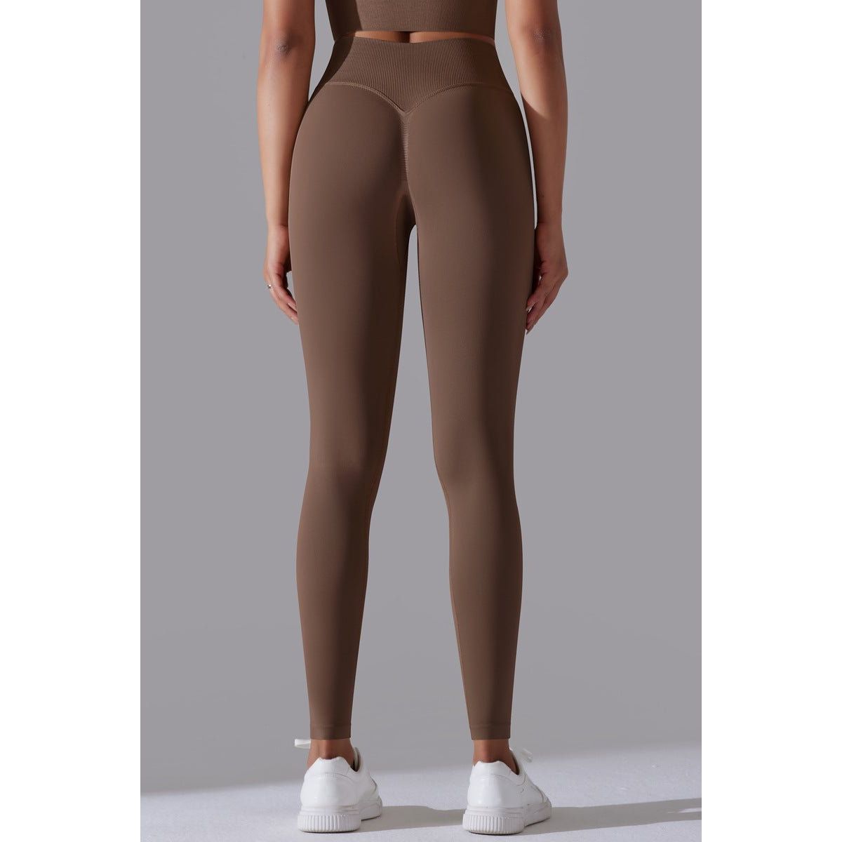 EnduranceFlex scrunch leggings Coffee - Small (S) / Coffee