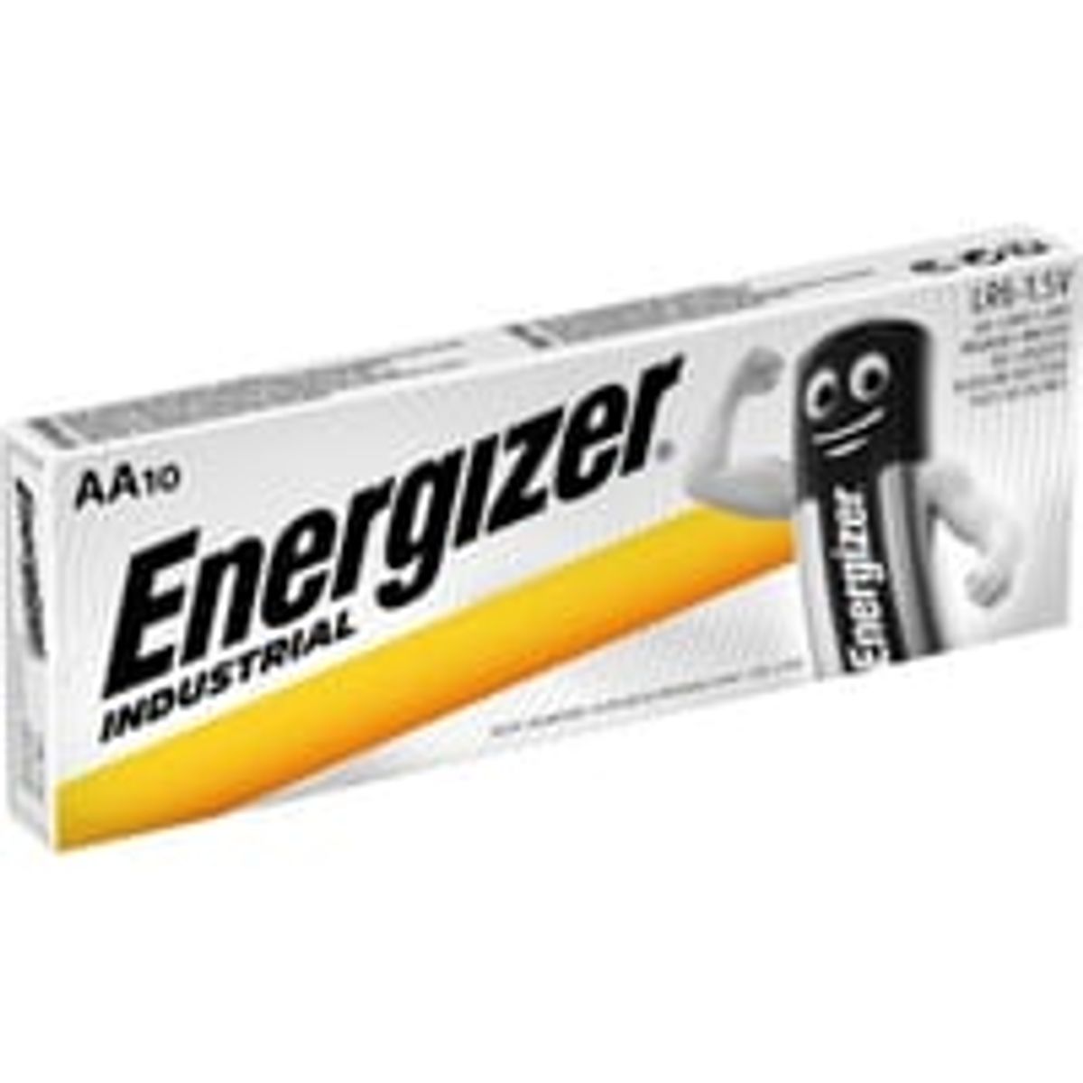 Energizer batteri 1,5V AA industrial - pakke a 10stk