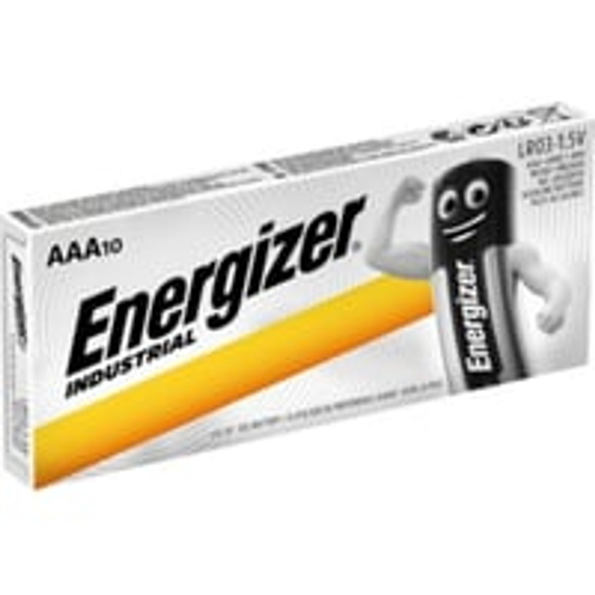 Energizer batteri 1,5V AAA industrial - pakke a 10stk