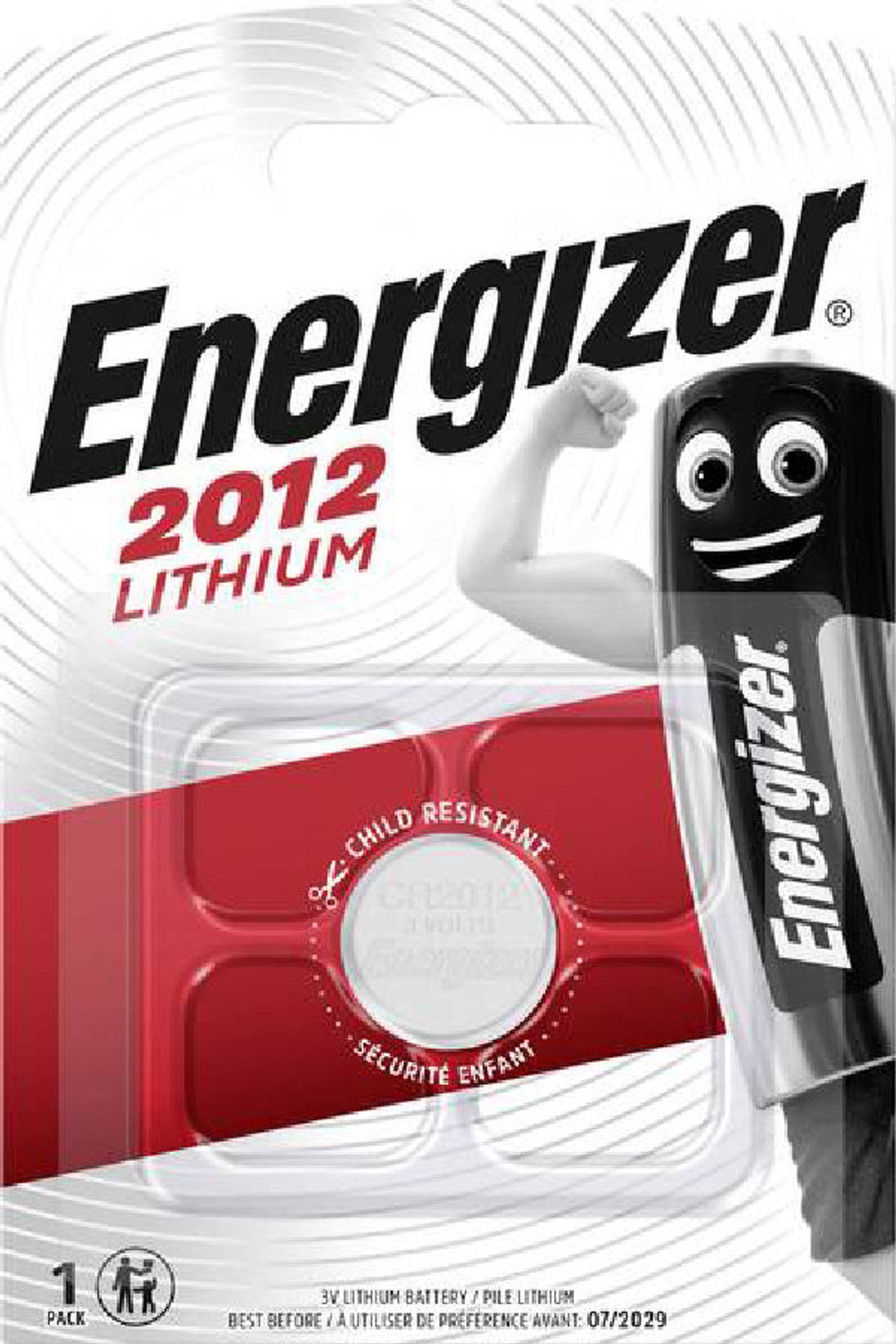 Energizer batteri 2012 lithium