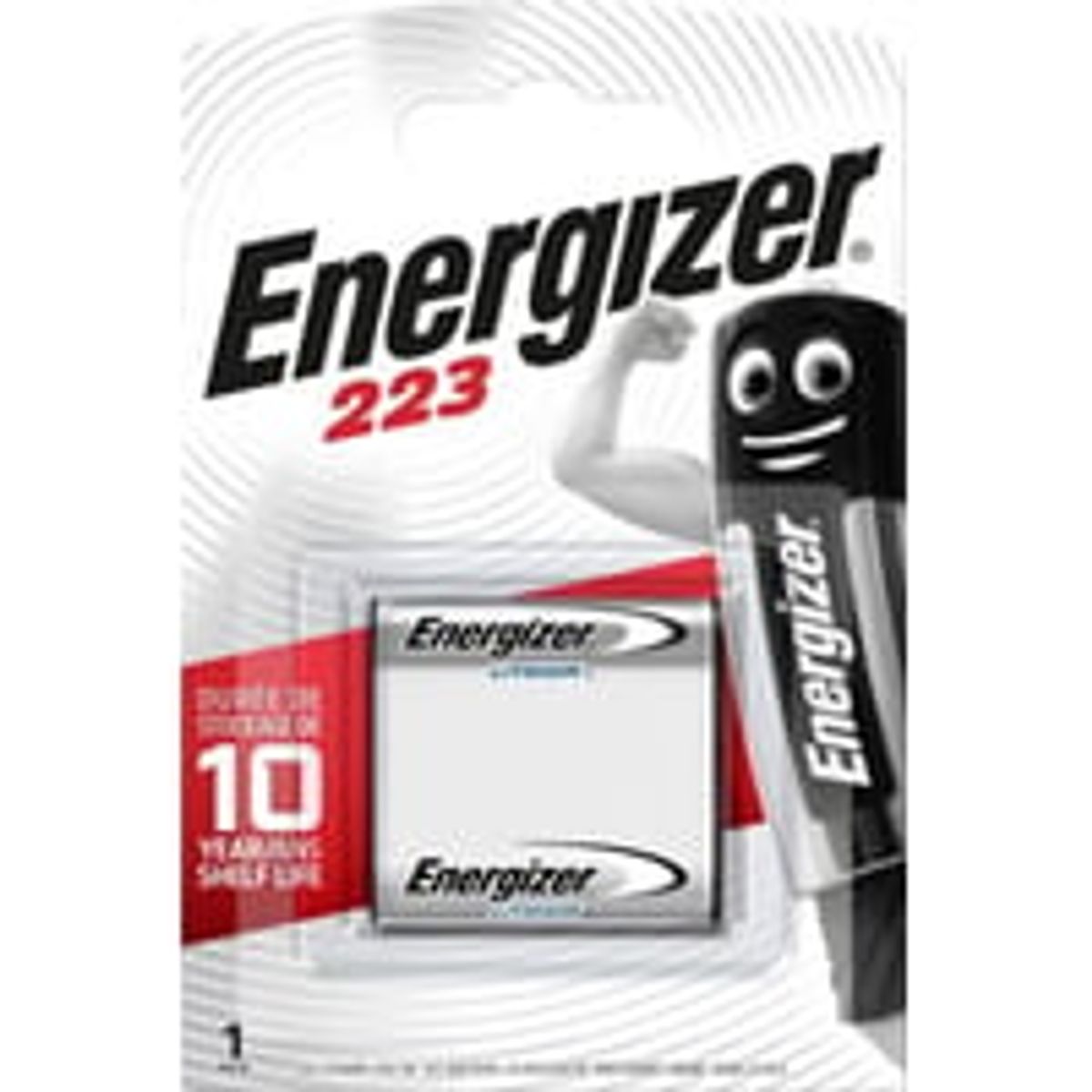 Energizer batteri 6V CR-P2 lithium, foto/alarm 223