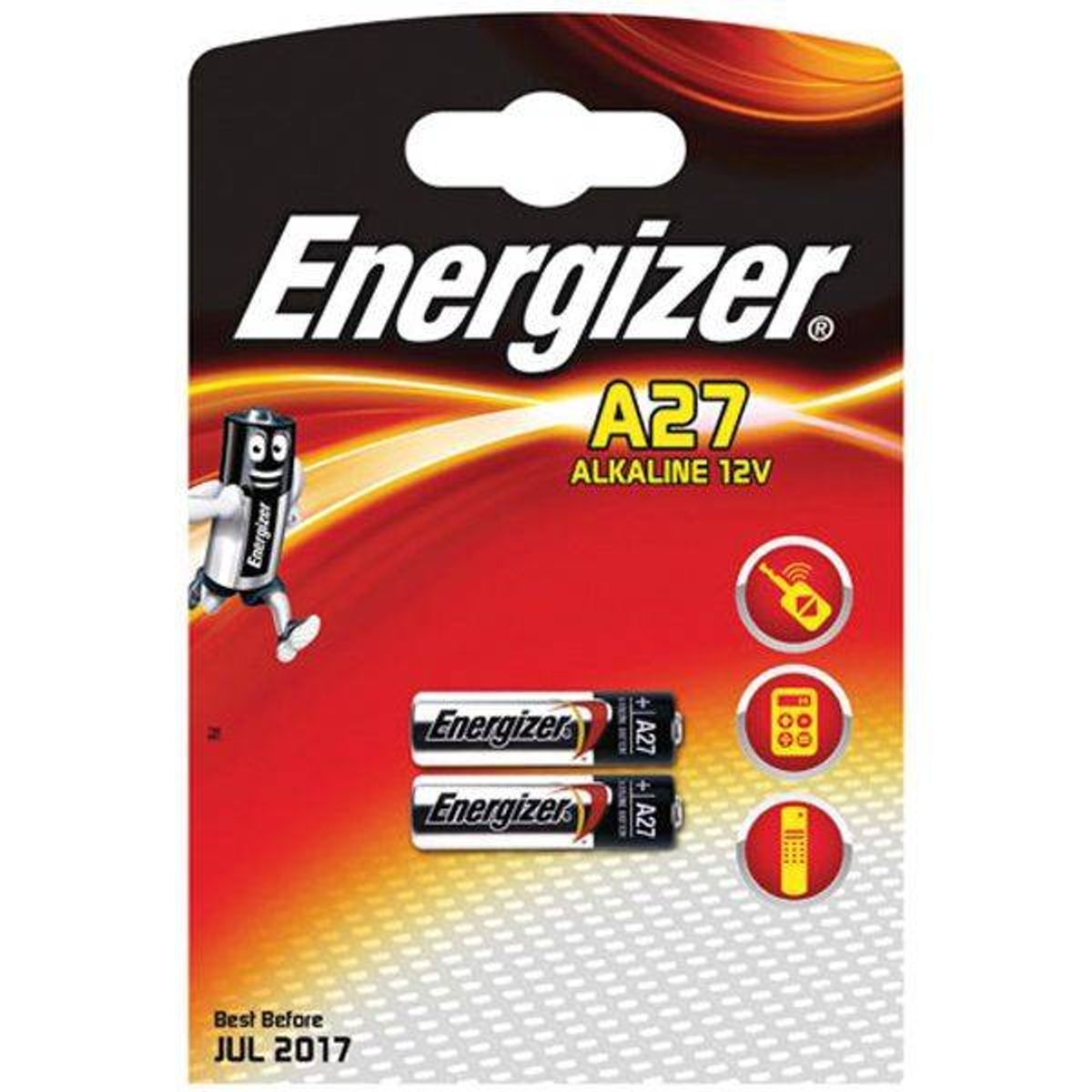 Energizer batteri mn27/a27 12V til 1010157 2stk - 1170561