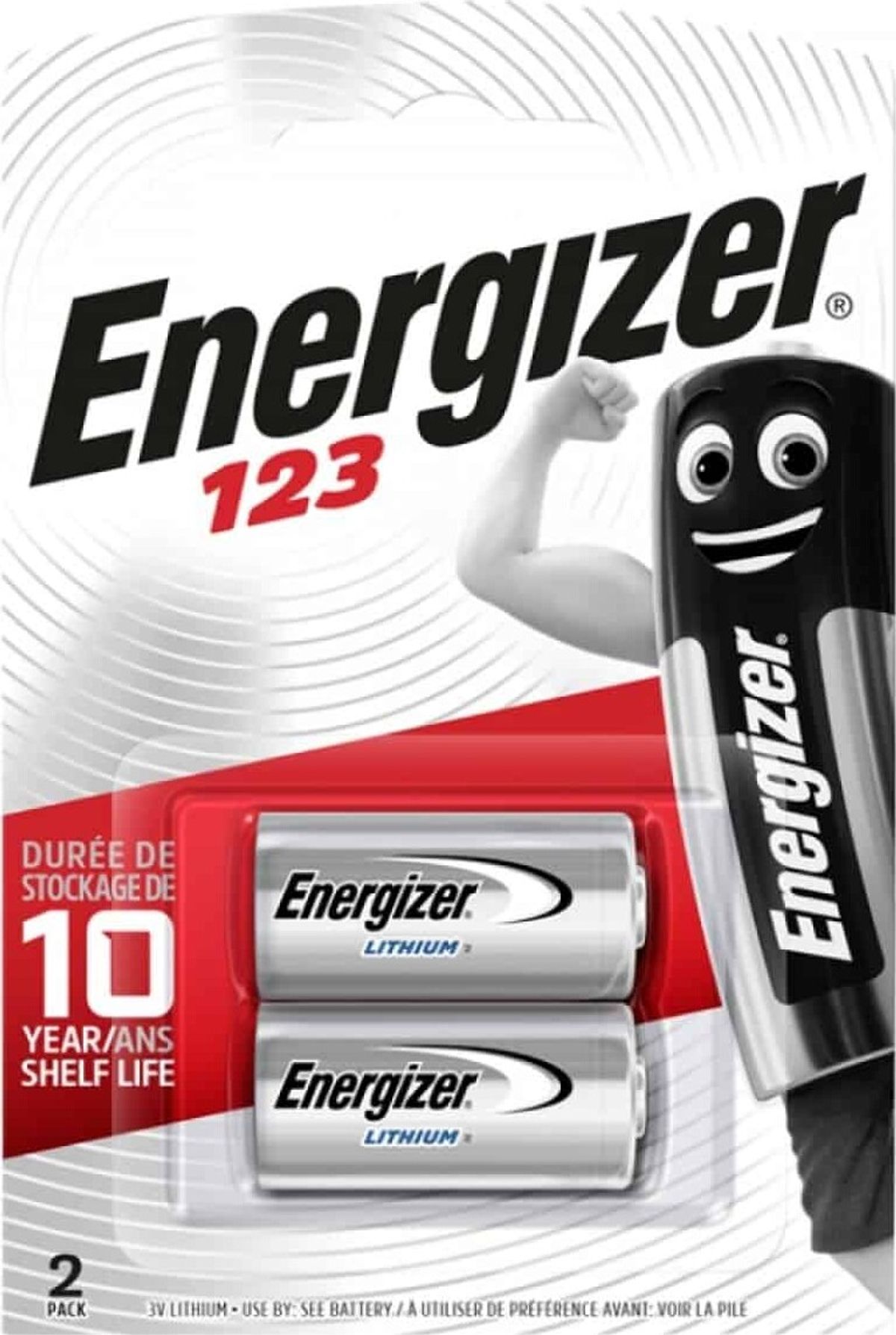 Energizer - Lithium Photo 123 2-pack