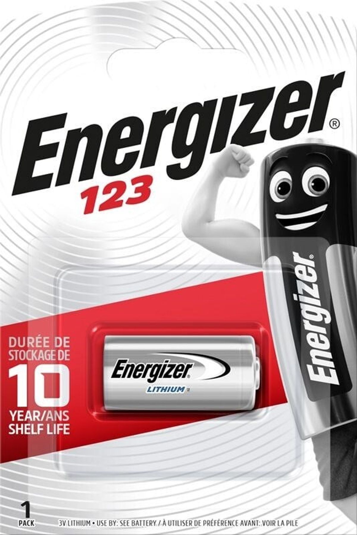 Energizer - Lithium Photo Cr123 1-pack