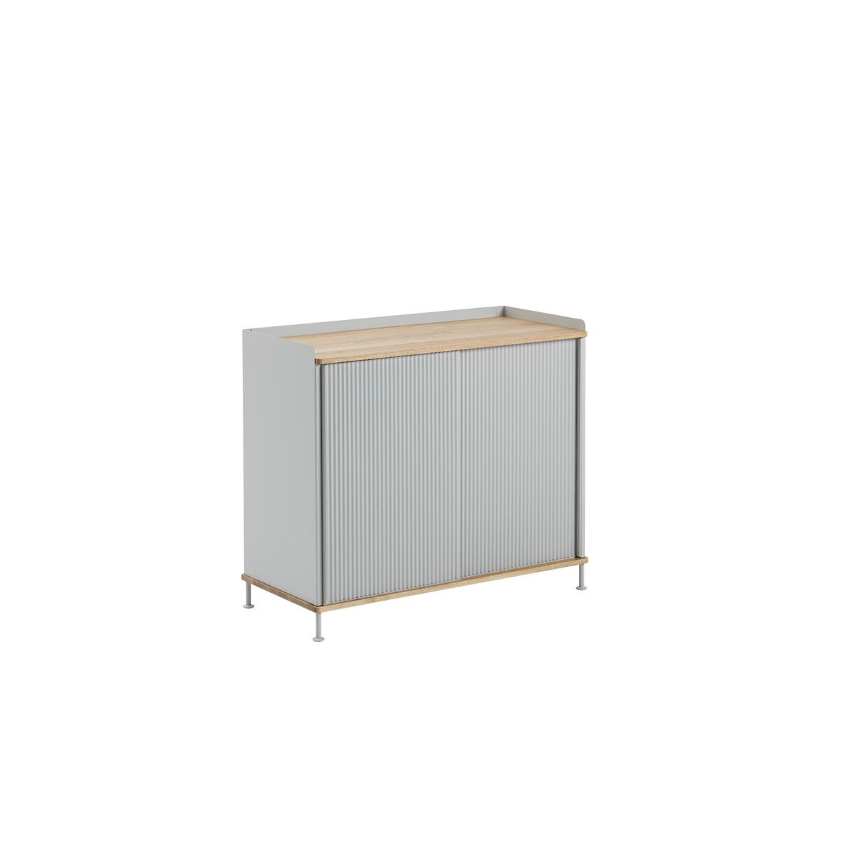 Enfold Sideboard, 100 x 45 cm fra Muuto (Grey)