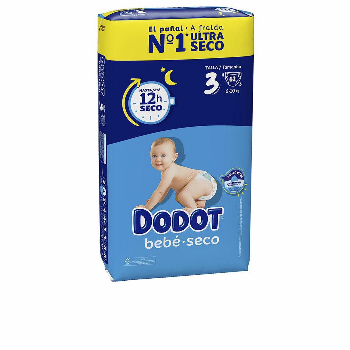 Engangsbleer Dodot Dodot Etapas 6-10 kg (62 enheder)