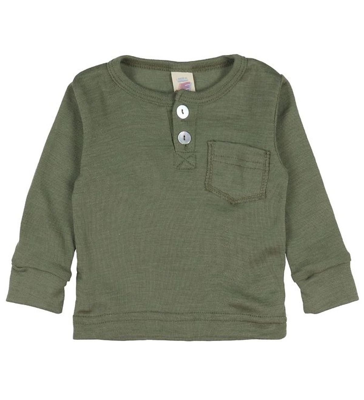 Engel Bluse - Uld/Silke - Olive