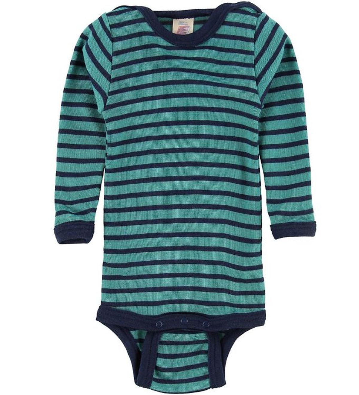 Engel Body l/æ - Uld/Silke - Turkis/Navy