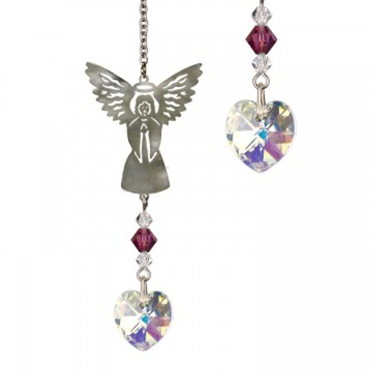 Engel - Februar - Engel i Swarovski krystal - GodKarmaShop