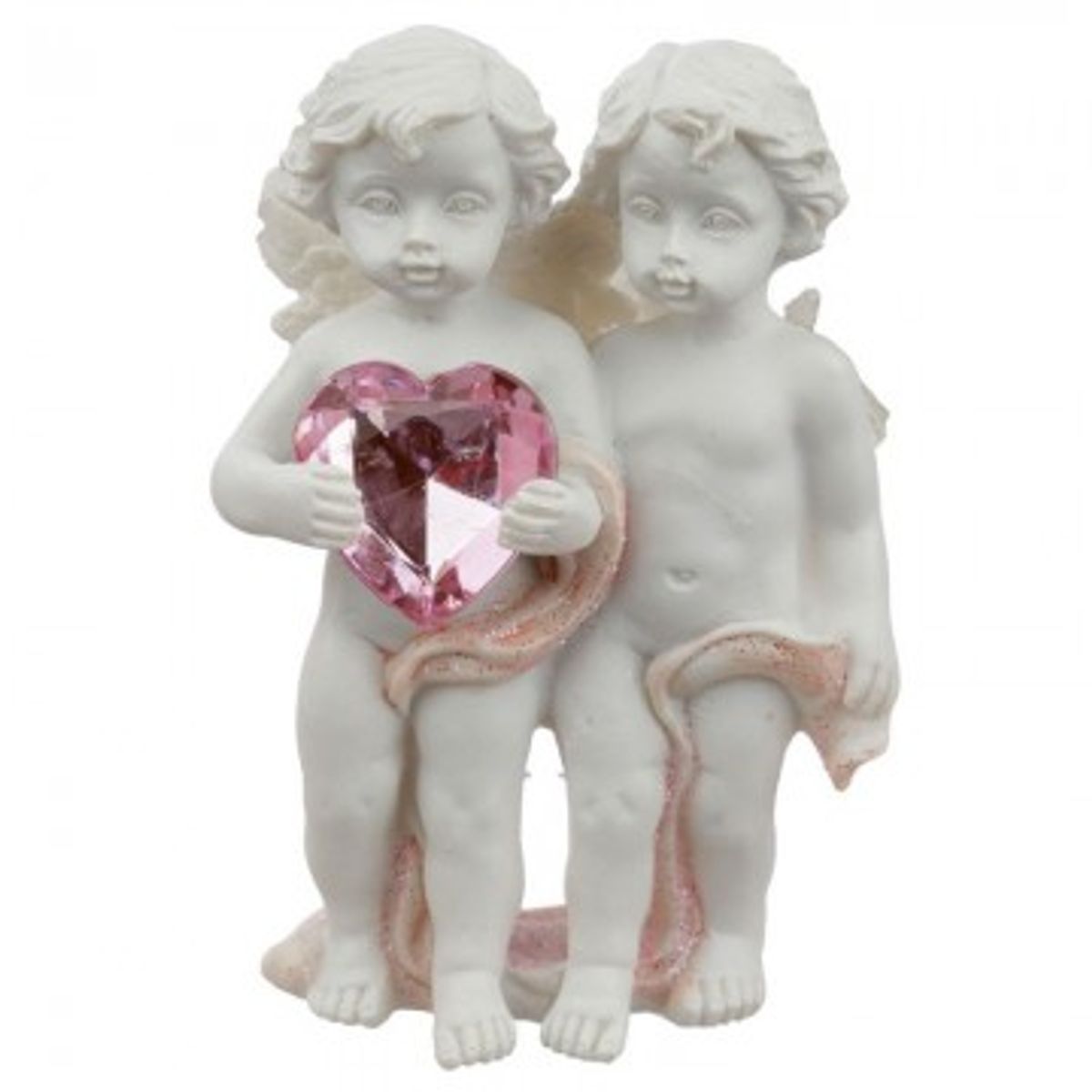 Engle med hjerte 1 - Engle figurer - GodKarmaShop