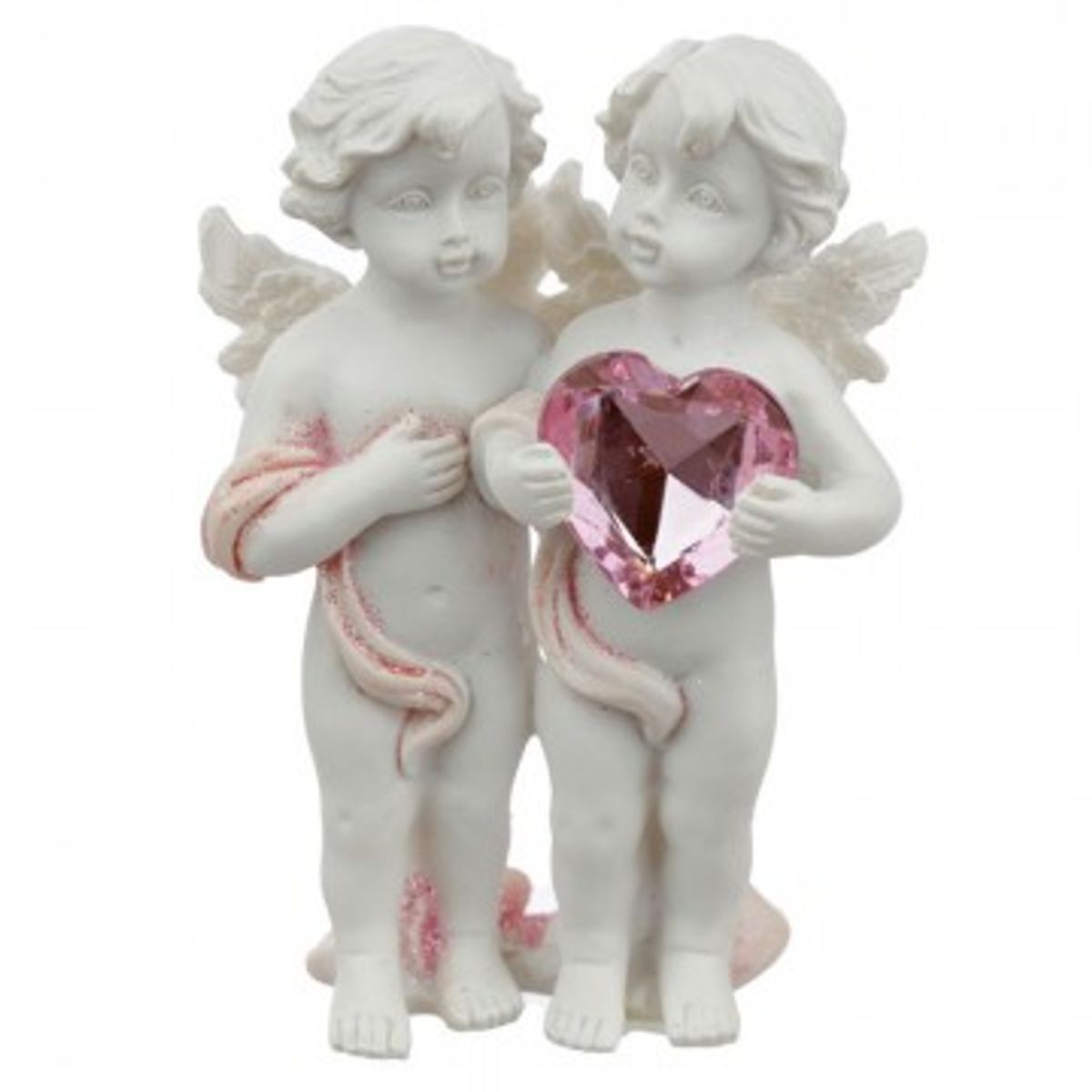 Engle med hjerte 2 - Engle figurer - GodKarmaShop