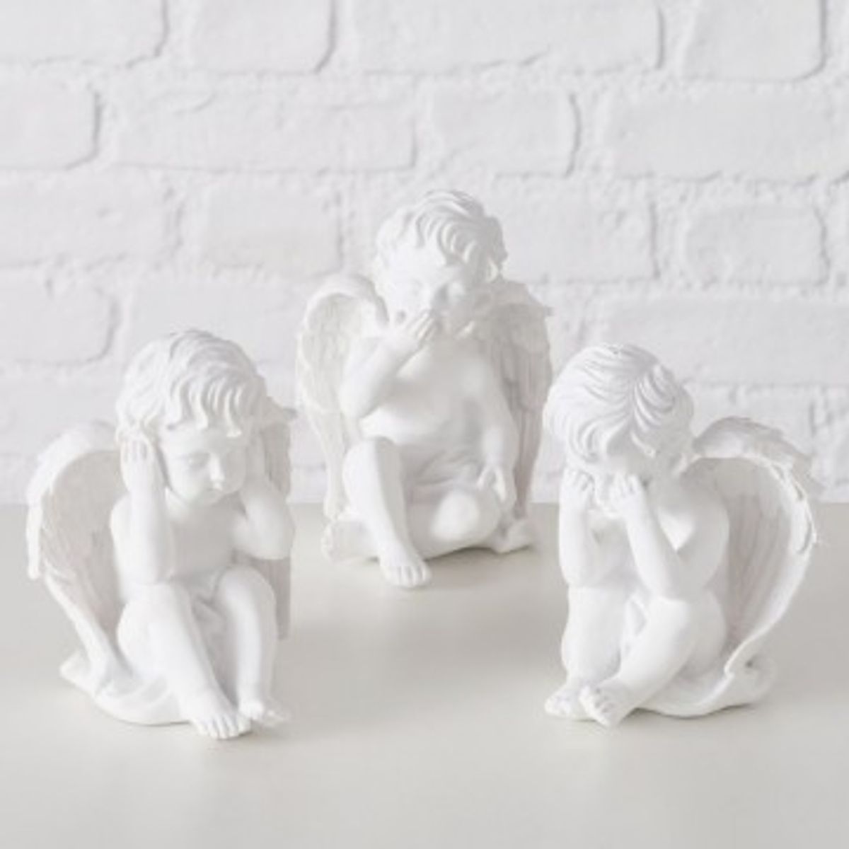 Engle sæt 3 stk - Engle figurer - GodKarmaShop