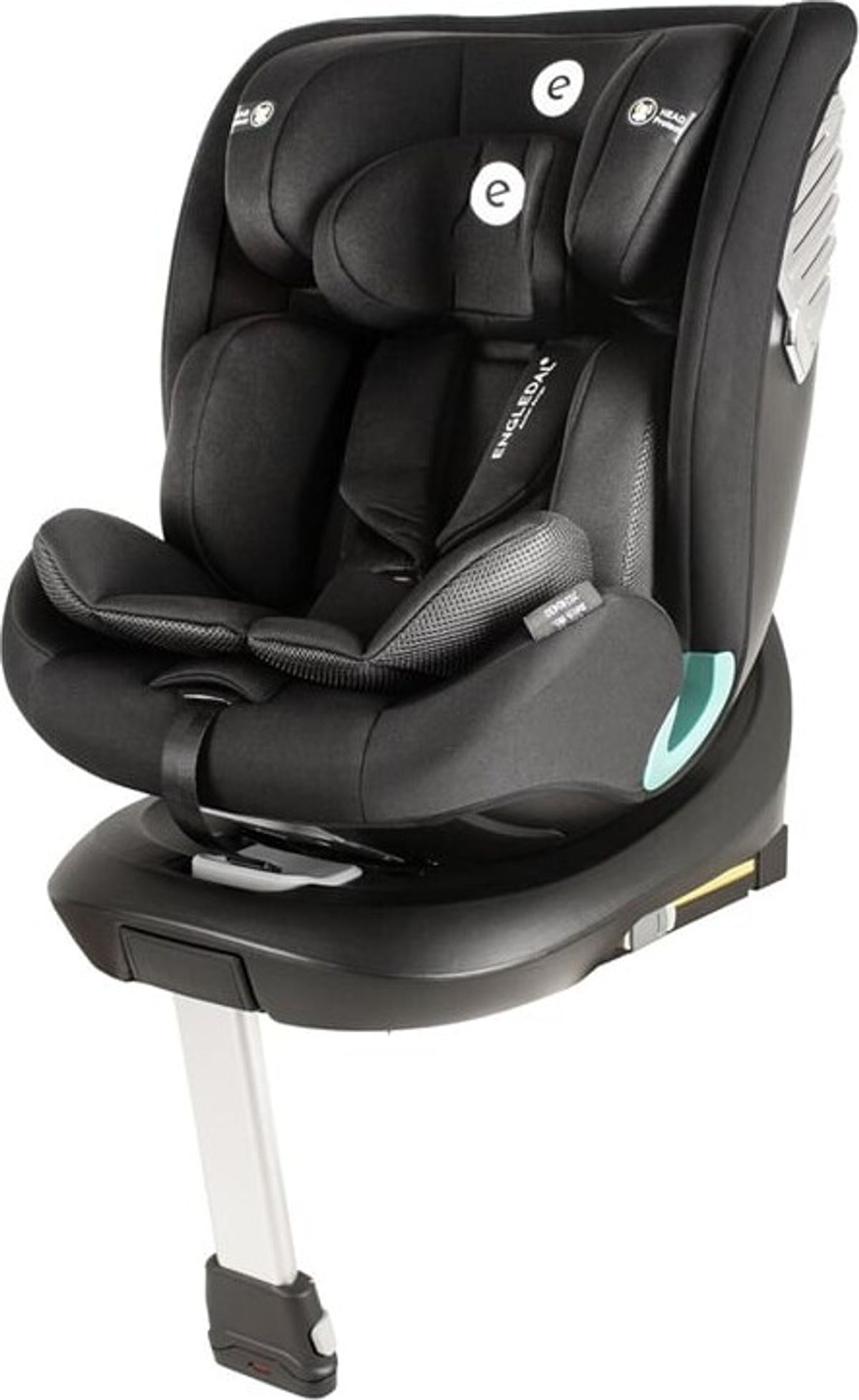 Engledal - Autostol 360 M. Isofix - Gruppe 0+ - Sibba - Sort