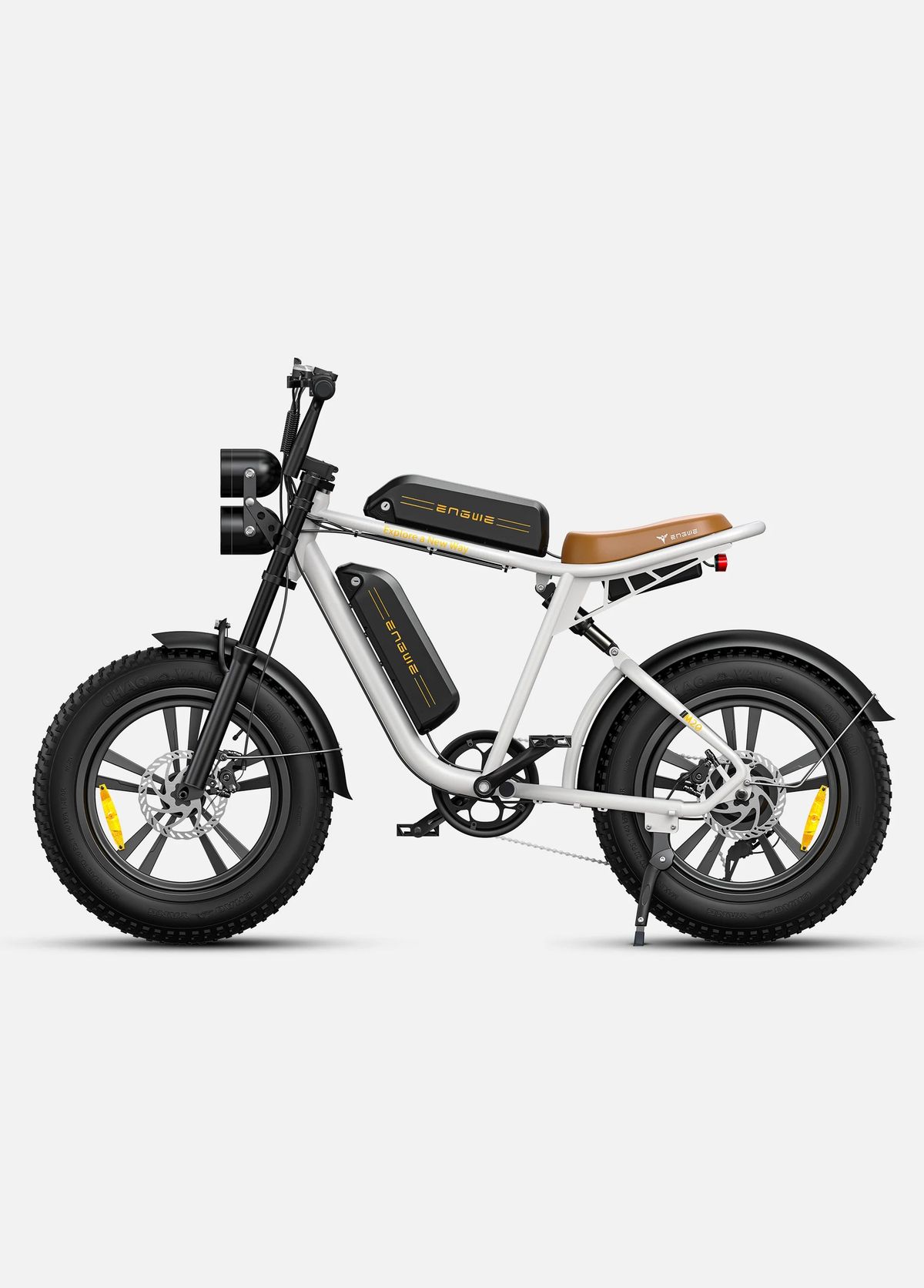 ENGWE M20 E-BIKE - Hvid / 13Ah Batteri