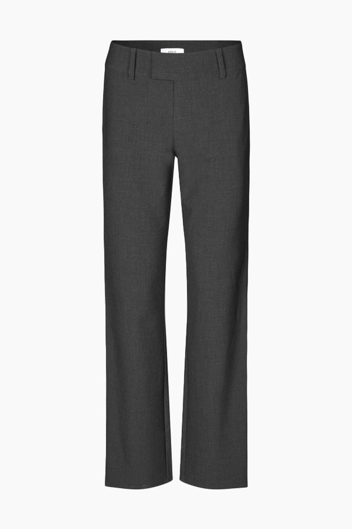 Enhella Pants 6746 - Dark Grey Melange - Envii - Grå XL