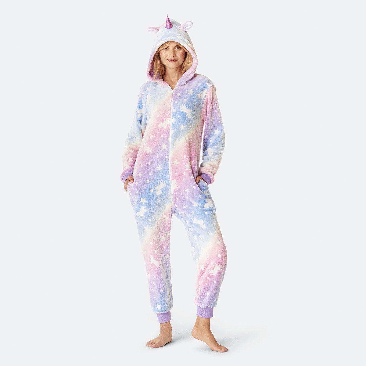 Enhjørning Onesie Dame