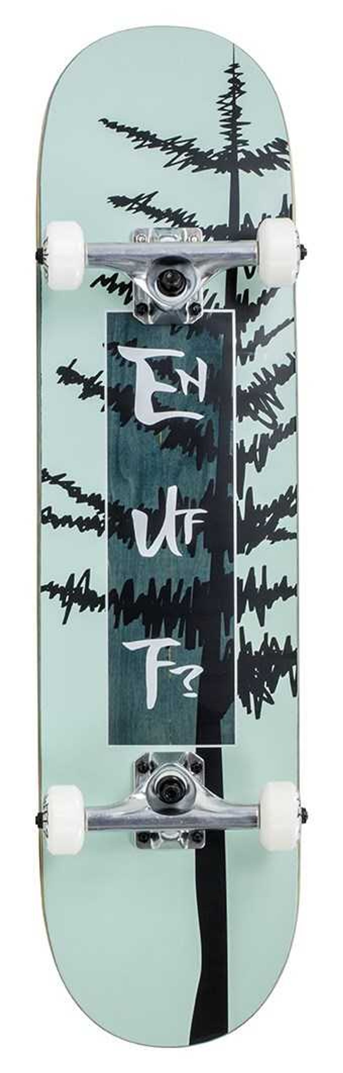 Enuff Evergreen Tree Skateboard Sag Grey 8 x 32