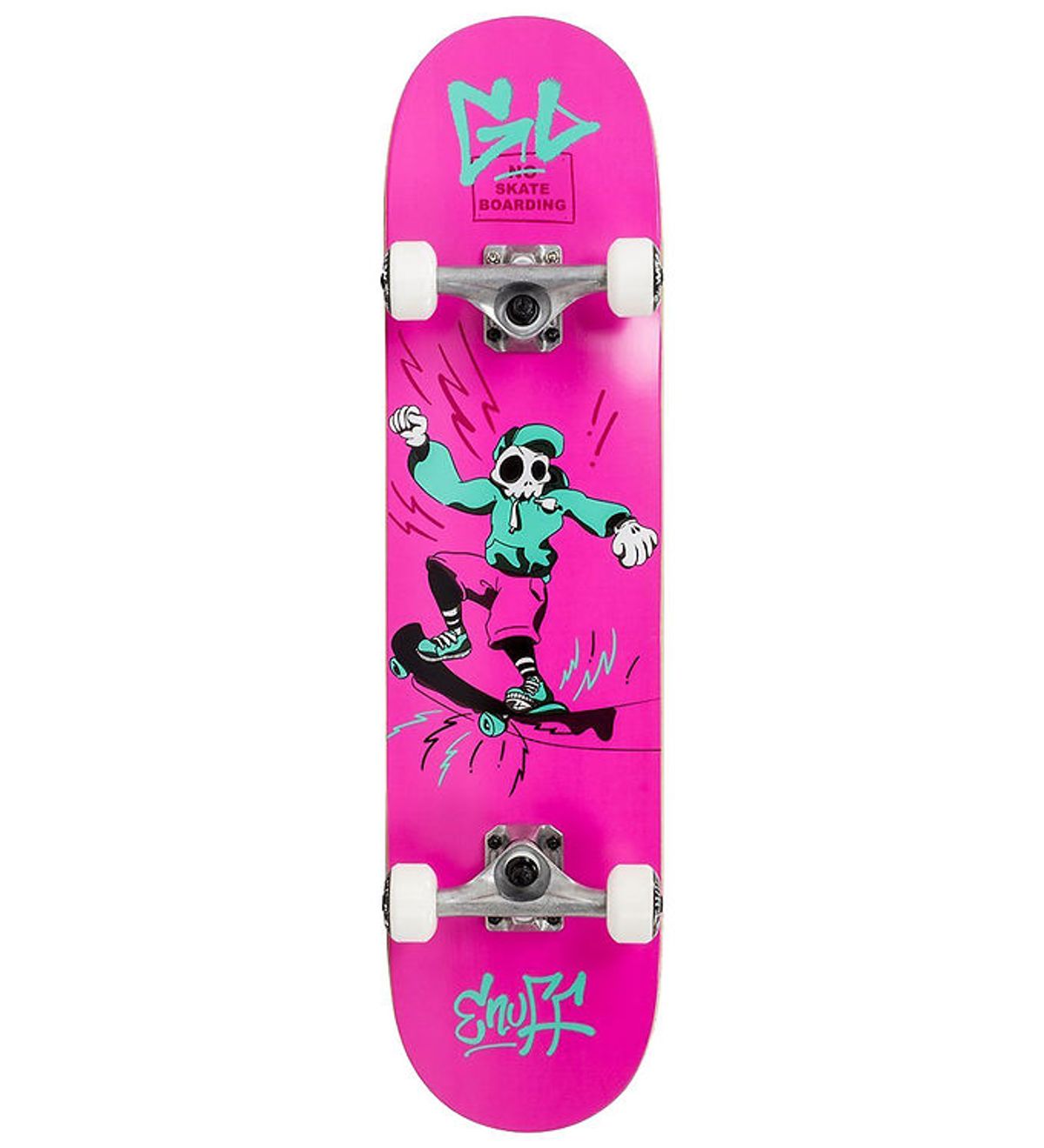 Enuff Skateboard - 7.75'' - Skully Komplet - Pink