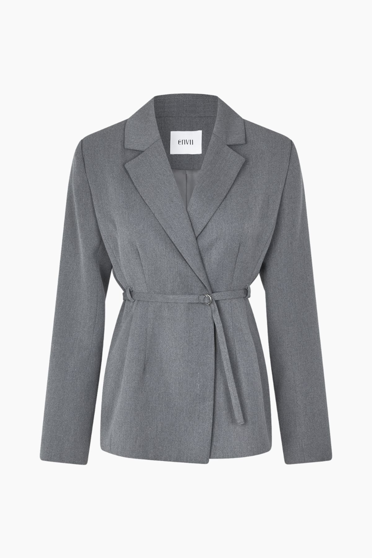 Enwilla Blazer 7092 - Mid Grey Melange - Envii - Grå L