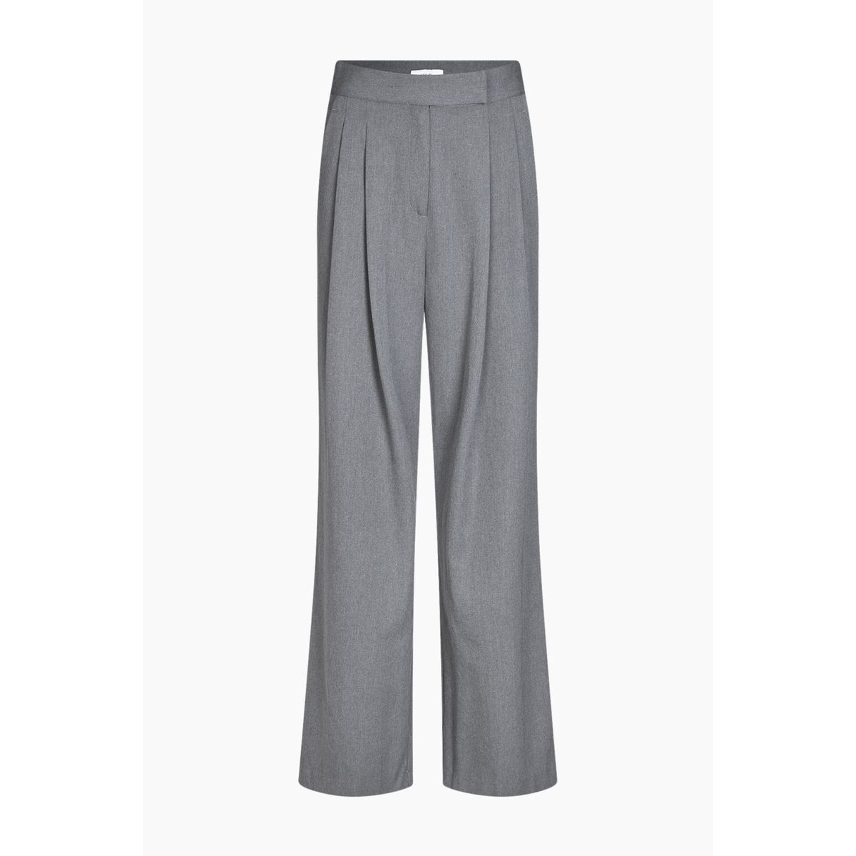 Enwilla Pants 7092 - Mid Grey Melange - Envii - Grå L