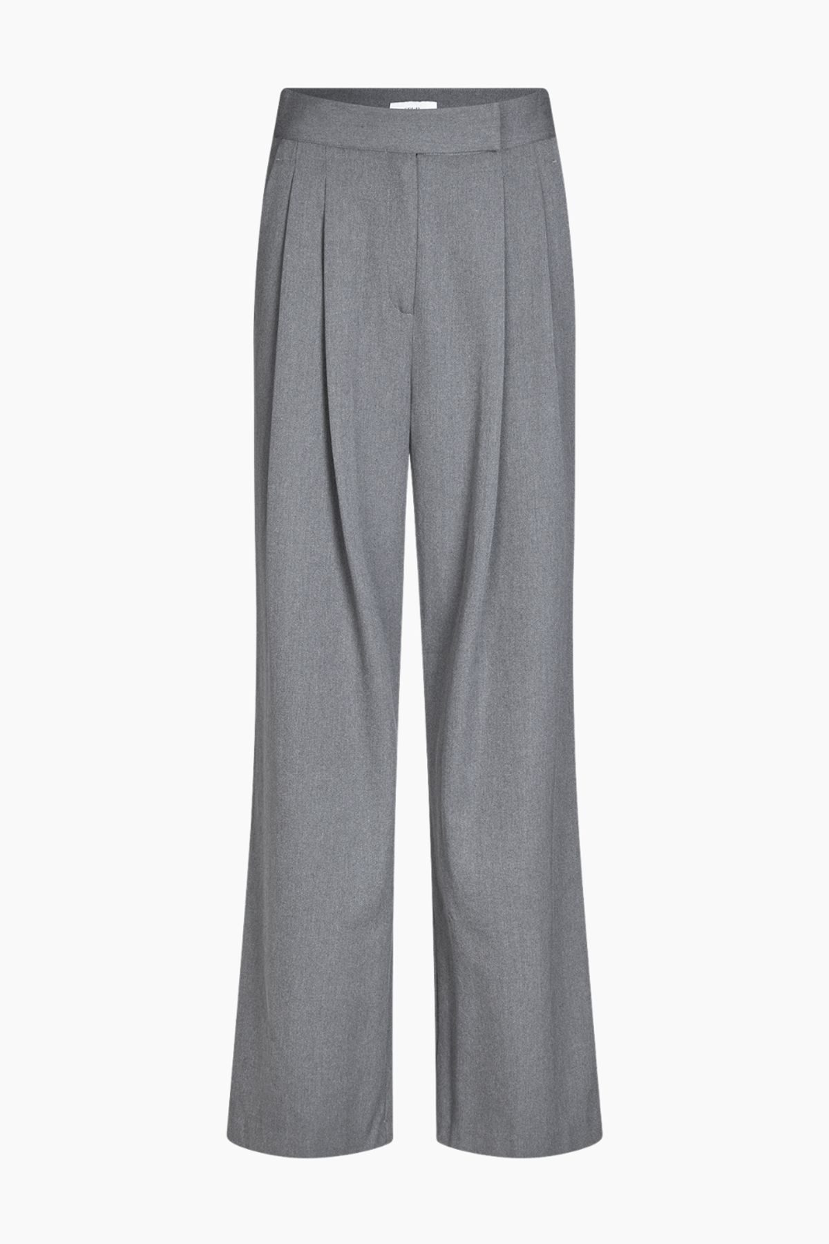 Enwilla Pants 7092 - Mid Grey Melange - Envii - Grå M