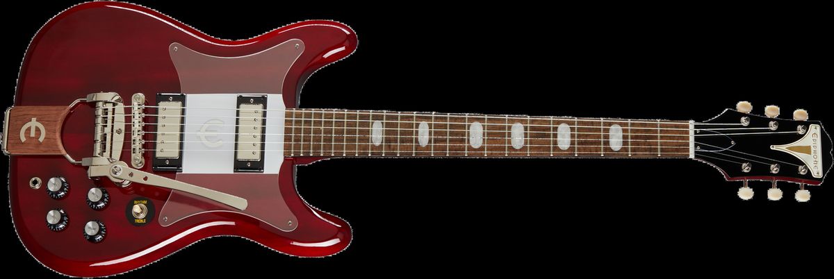 Epiphone Crestwood Custom Tremotone El-guitar (Cherry)