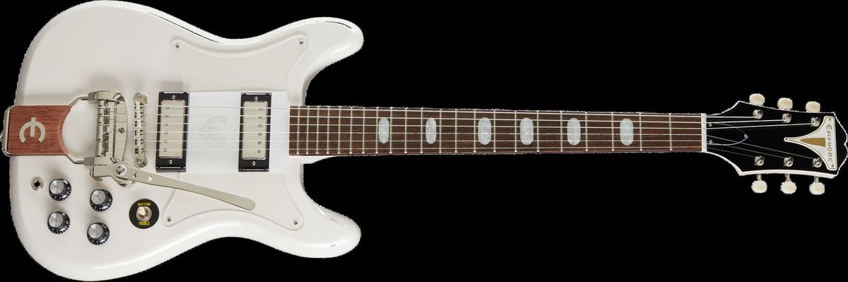 Epiphone Crestwood Custom Tremotone El-guitar (Polaris White)