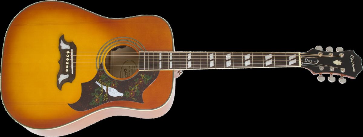 Epiphone Dove Studio Western Guitar (Violinburst)