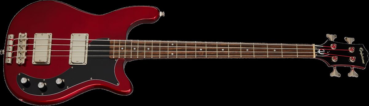 Epiphone Embassy El-Bas (Sparkling Burgundy)