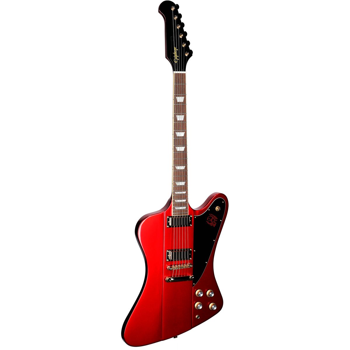 Epiphone Exclusive Firebird el-guitar ruby red metallic