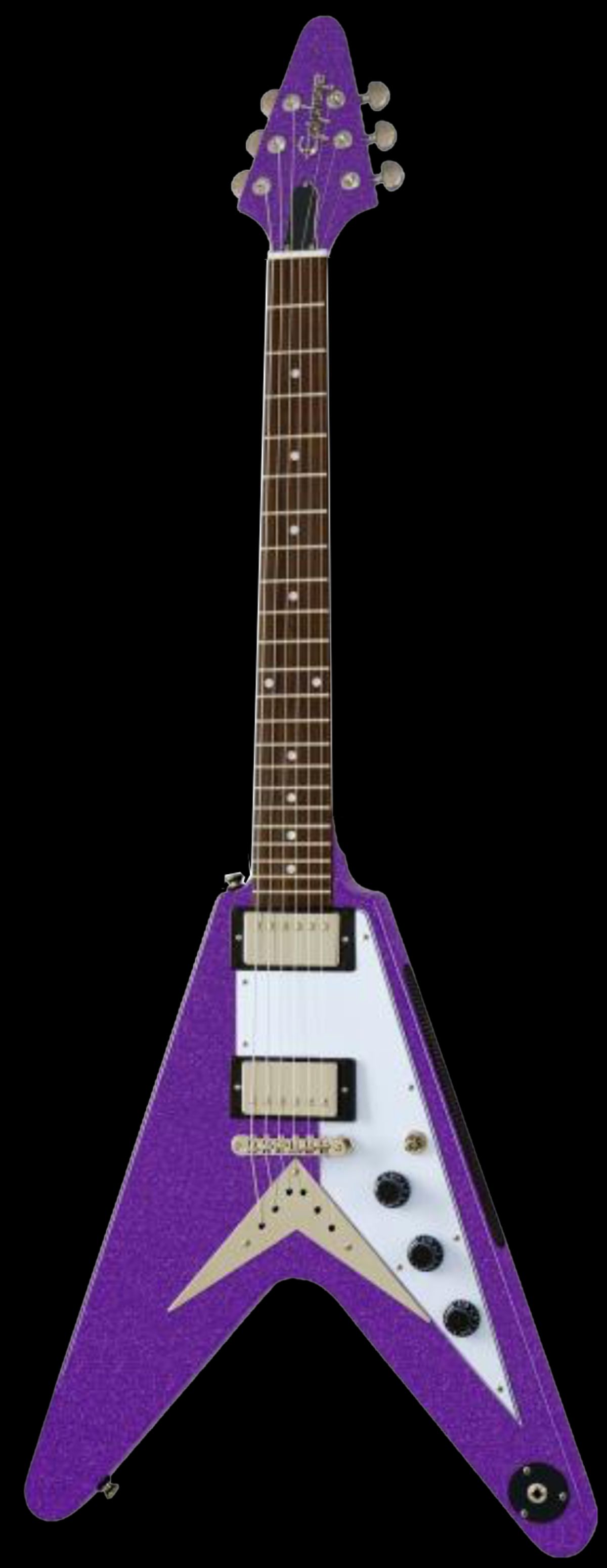 Epiphone Exclusive Flying V Purple Sparkle