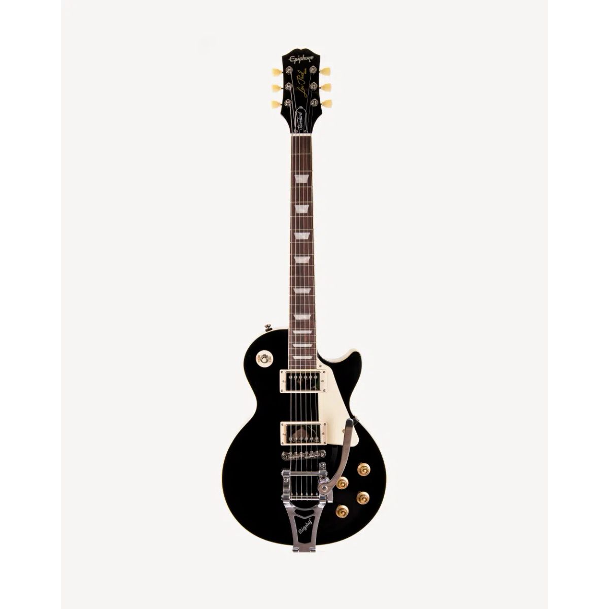 Epiphone Exclusive Les Paul Standard 50s Bigsby Ebony inkl. Gig Bag