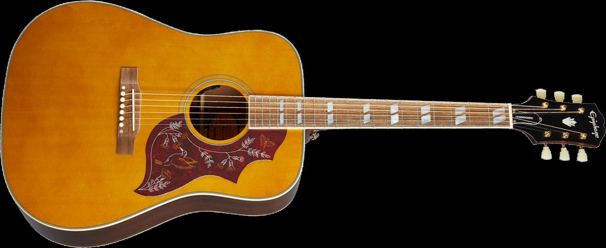 Epiphone Hummingbird Western Guitar (Aged Natural Antique Gloss)