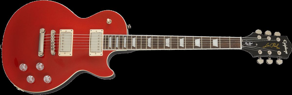 Epiphone Les Paul Muse El-guitar (Scarlet Red Metallic)