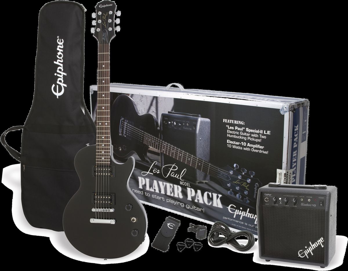 Epiphone Les Paul Player Pack (Ebony)