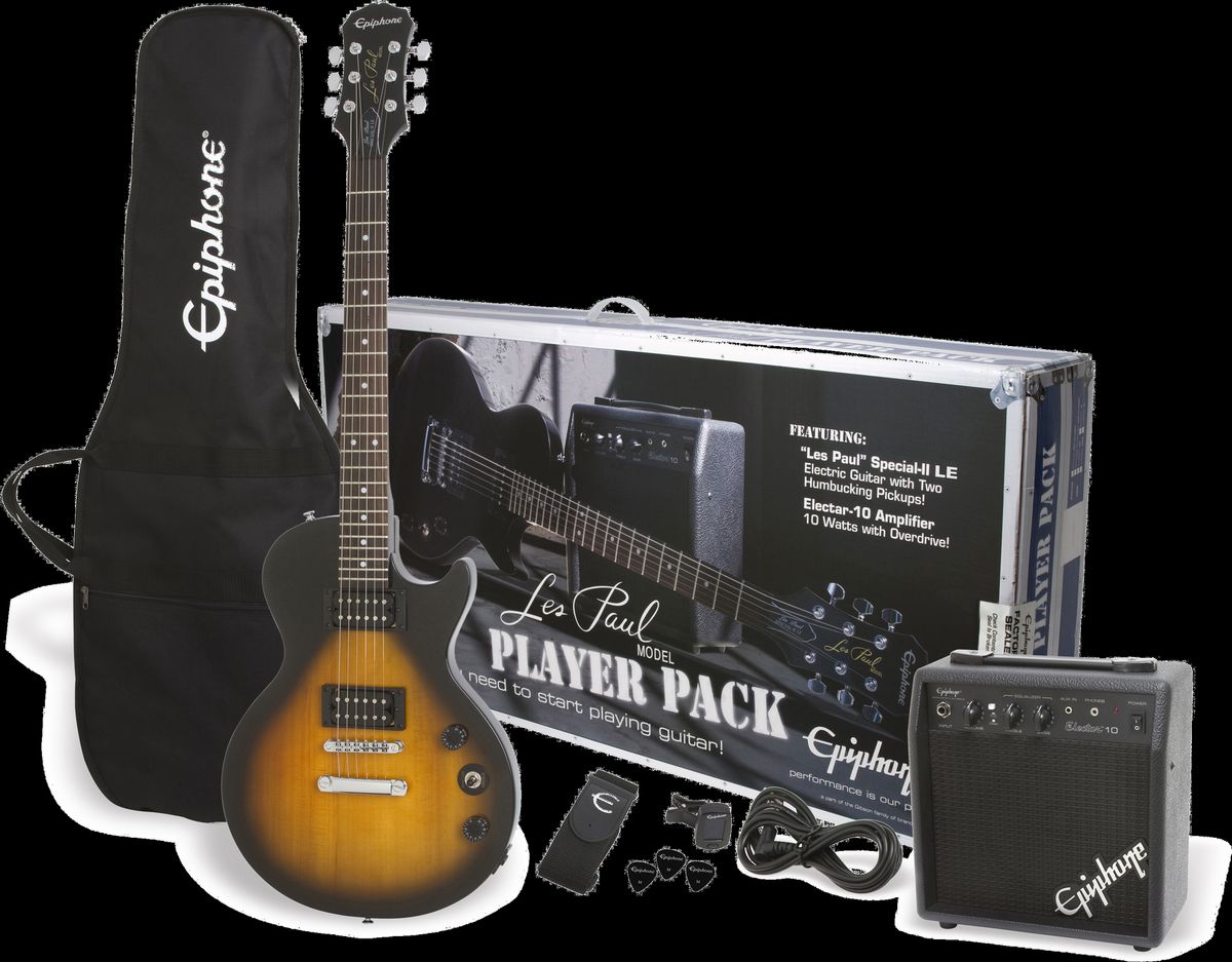 Epiphone Les Paul Player Pack (Vintage Sunburst)