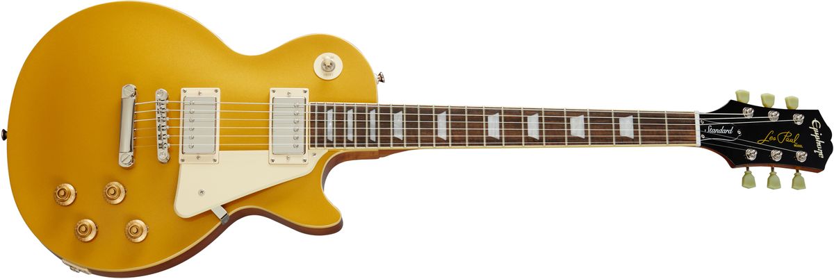 Epiphone Les Paul Standard '50s El-guitar (Metallisk Guld)