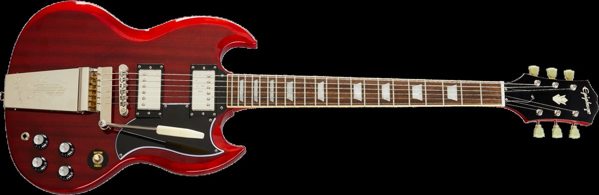 Epiphone SG Standard '61 Maestro Vibrola El-guitar (Vintage Cherry)